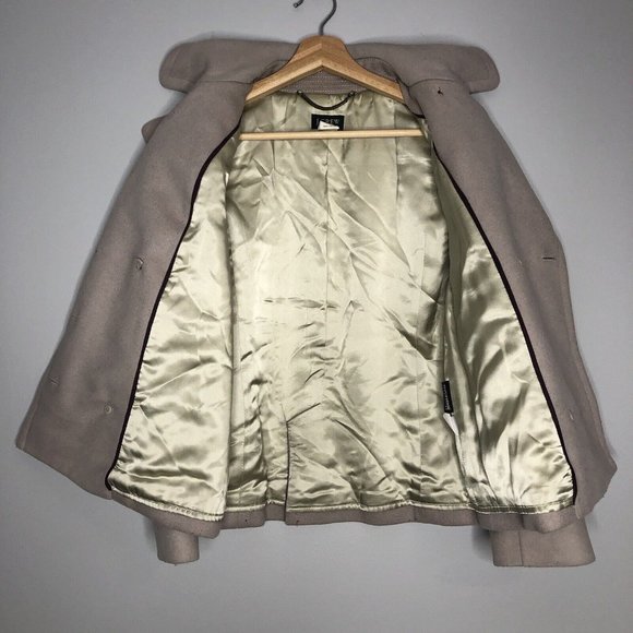 J. Crew Women Winter Wool Coat Peacoat Double-breasted P4 Thinsulate Insulation - Picture 12 of 12